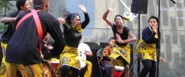 African Burial Ground Dancers